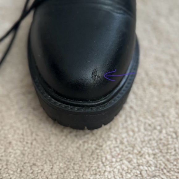 Black Combat Boots - Picture 5 of 5